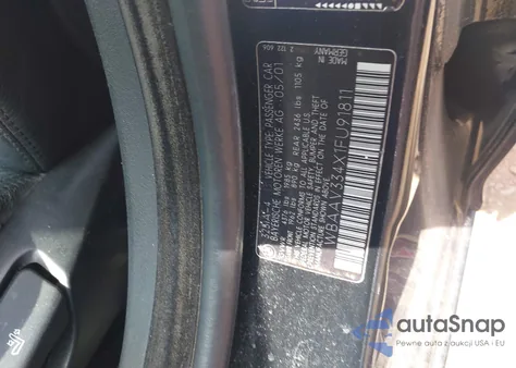 2001 BMW 325I из США, поврежденный, VIN WBAAV334X1FU91811